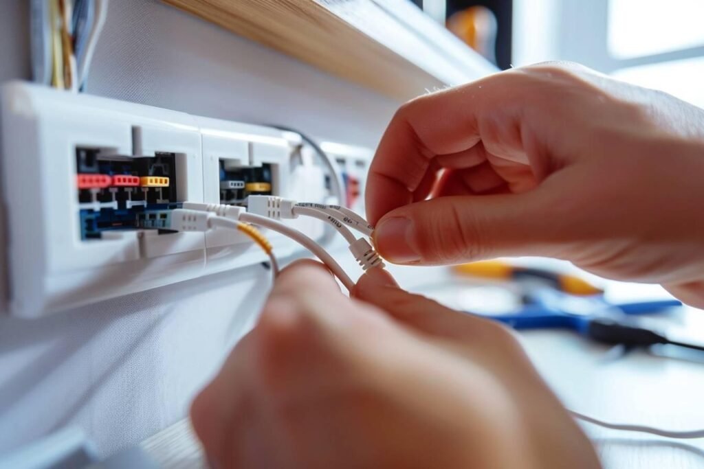 Comment installer une prise réseau RJ45 : guide étape par étape