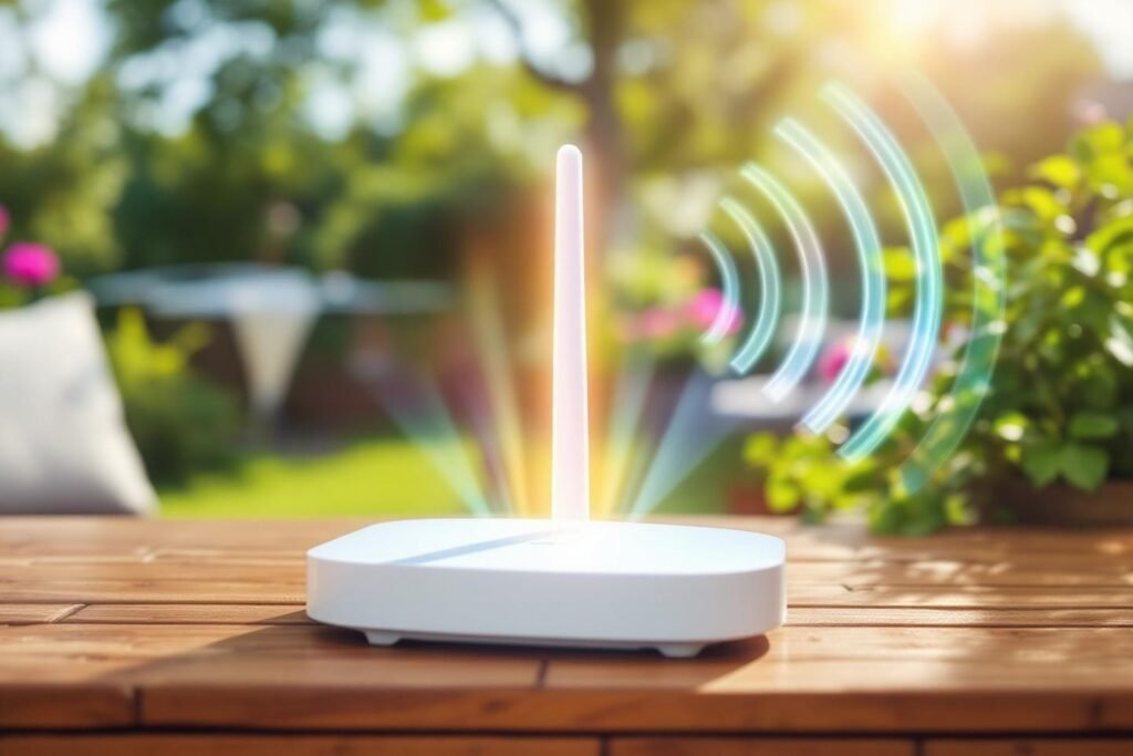 WiFi extérieur jardin couverture : guide et solutions efficaces